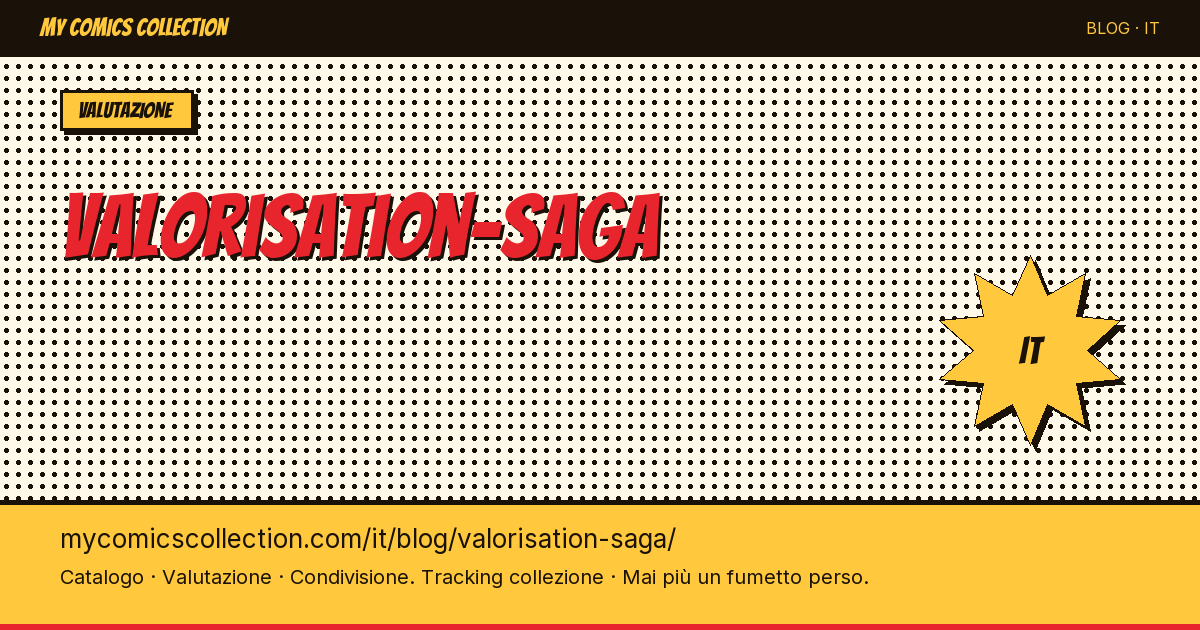 Valutazione della saga — illustrazione articolo