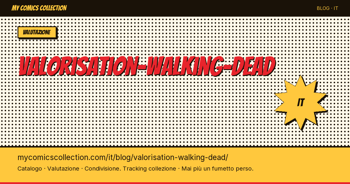 Valutazione Walking Dead — illustrazione articolo