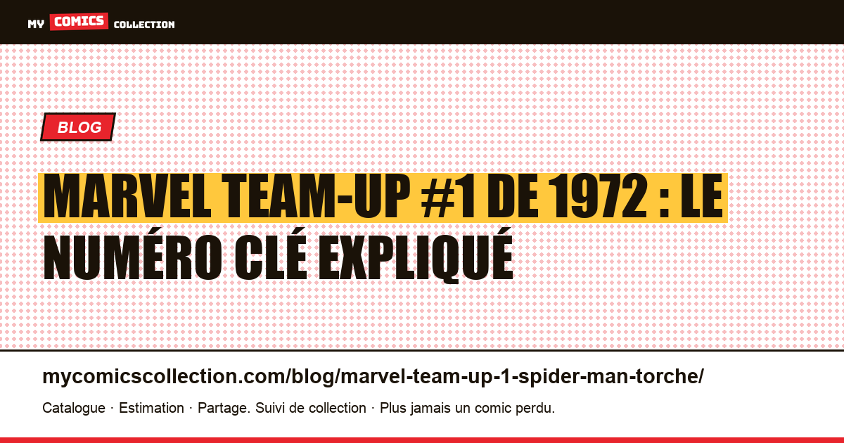 Marvel Team-Up #1 (1972) : le lancement de la série de duos Marvel, illustration article