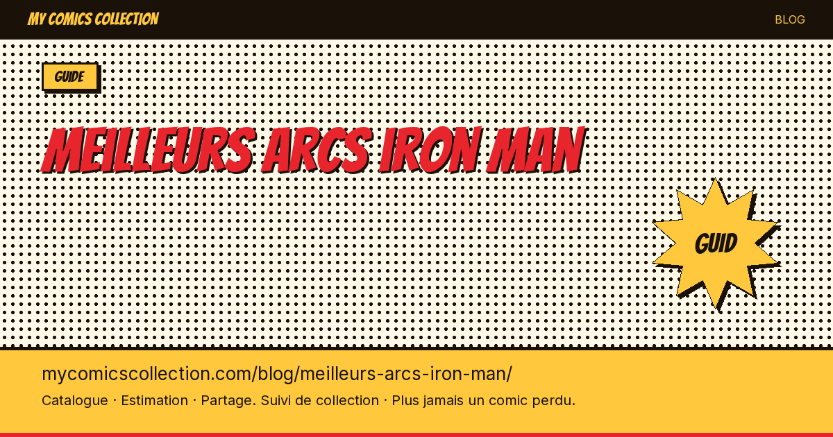 Meilleurs arcs d'Iron Man — illustration article