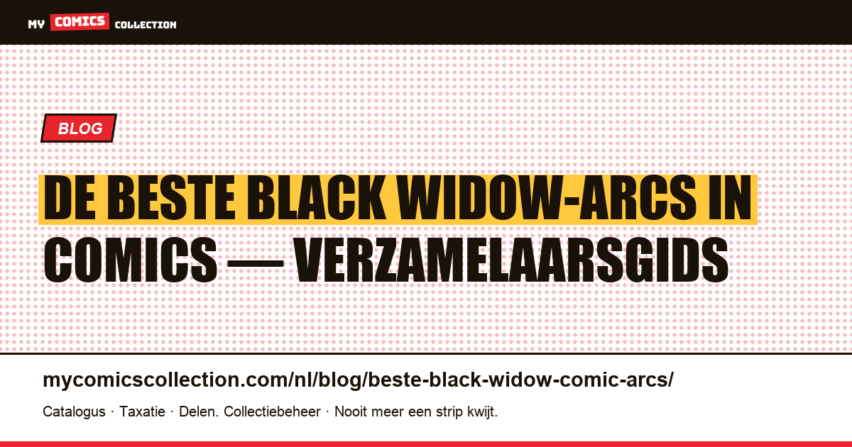 De beste Black Widow-arcs in comics, artikelillustratie