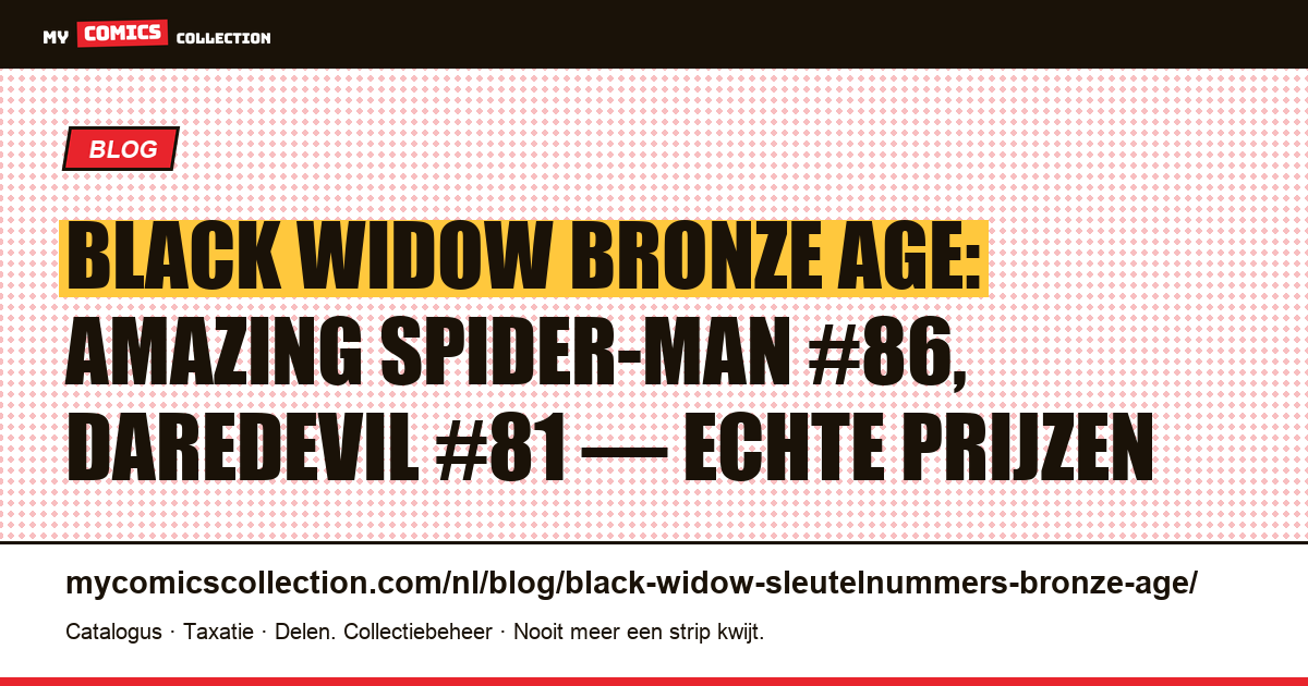 Black Widow: de sleutelnummers van de Bronze Age, artikelillustratie