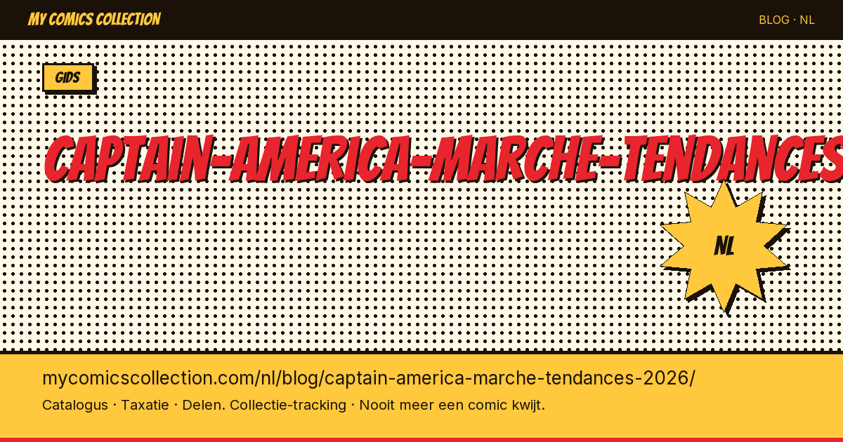 Captain America: markttrends 2026 — artikelillustratie