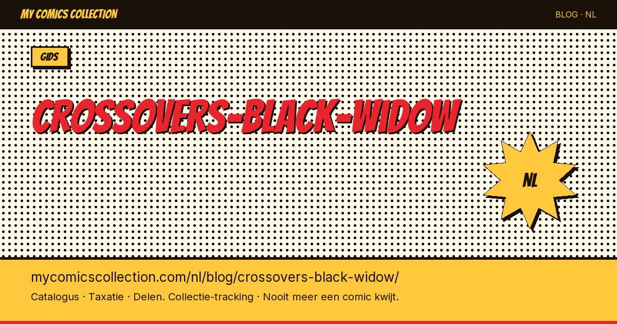 De Beste Black Widow Crossovers in Comics — artikelillustratie