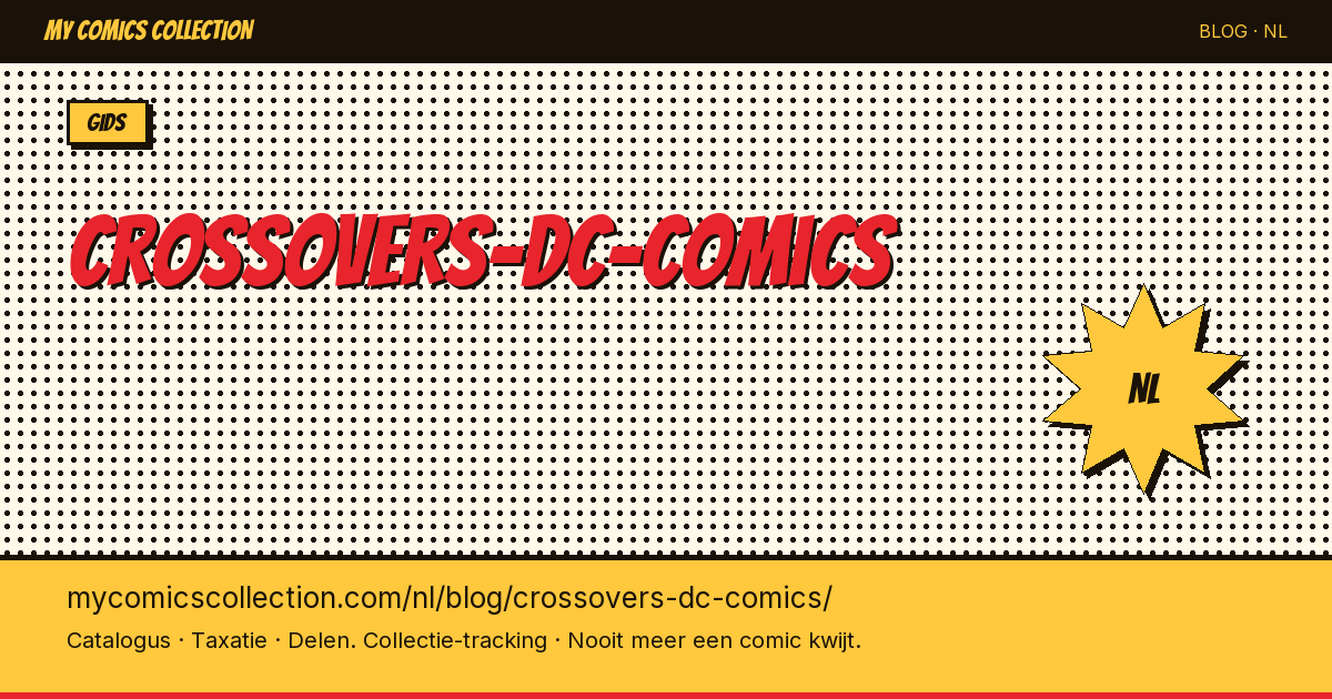 crossovers-dc-comics — artikel illustratie
