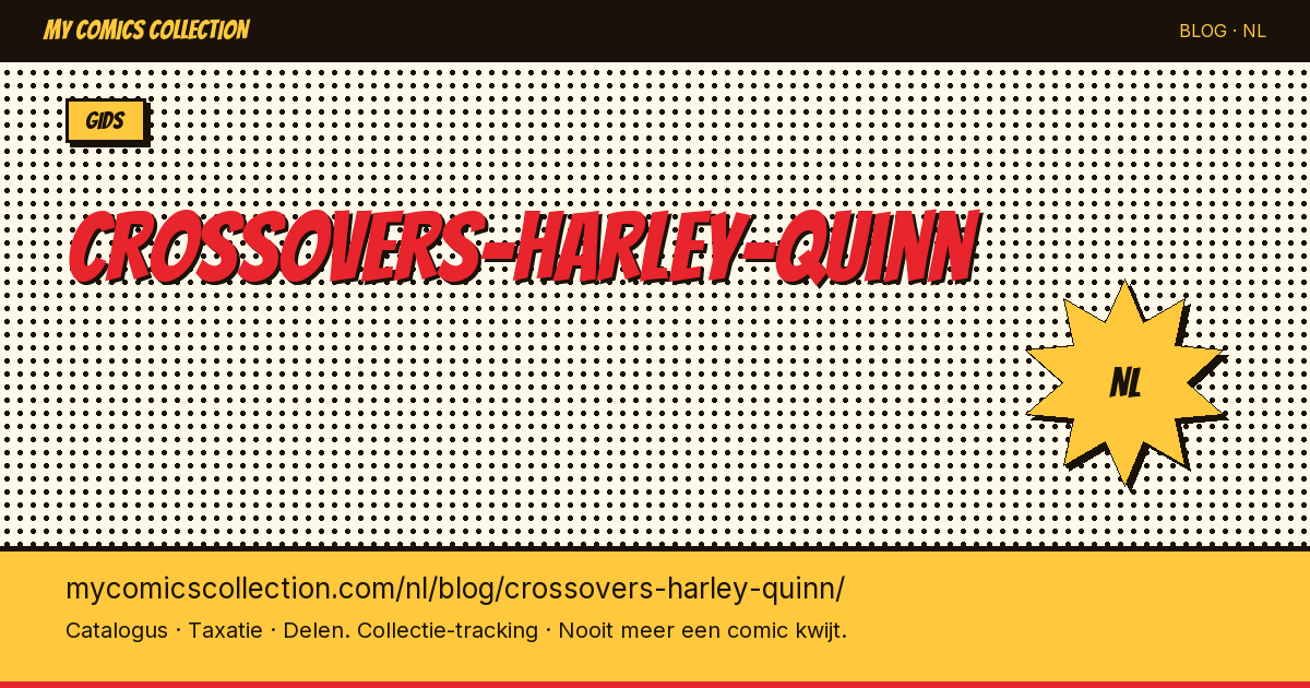Harley Quinn Crossovers: de complete verzamelgids — artikelillustratie