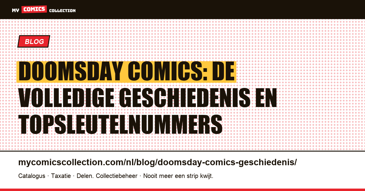 Doomsday in comics: geschiedenis, biografie en sleutelnummers, artikelillustratie