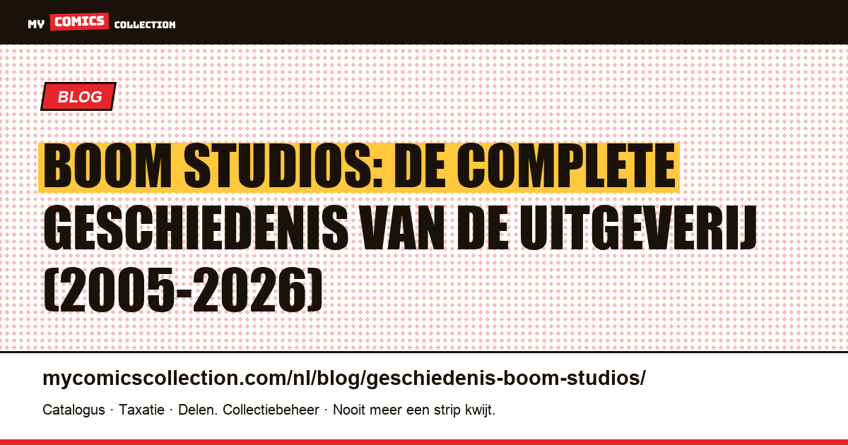 De geschiedenis van Boom Studios: van oprichting in 2005 tot Penguin Random House, artikelillustratie