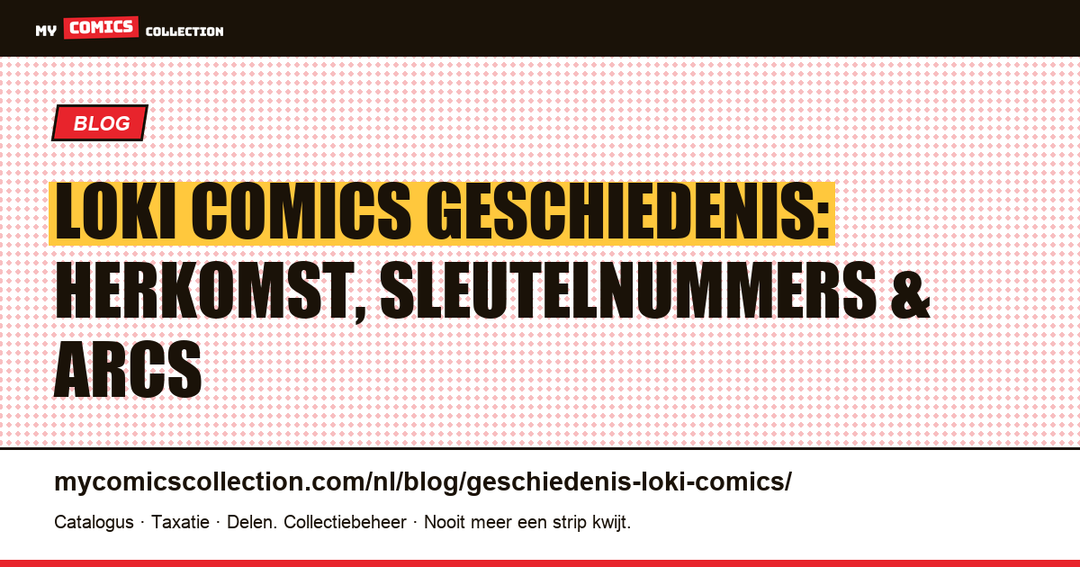De geschiedenis van Loki in comics, artikelillustratie