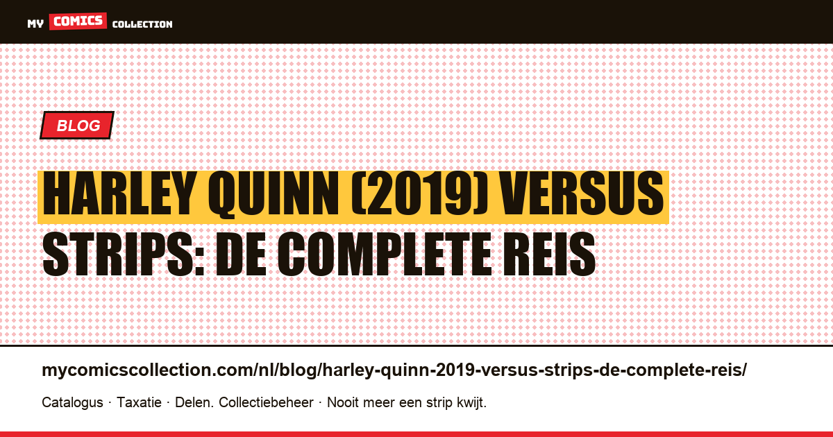 Harley Quinn (2019) versus strips: de complete reis — artikelillustratie