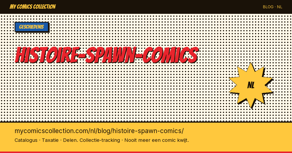 De geschiedenis van Spawn Comics — artikelillustratie