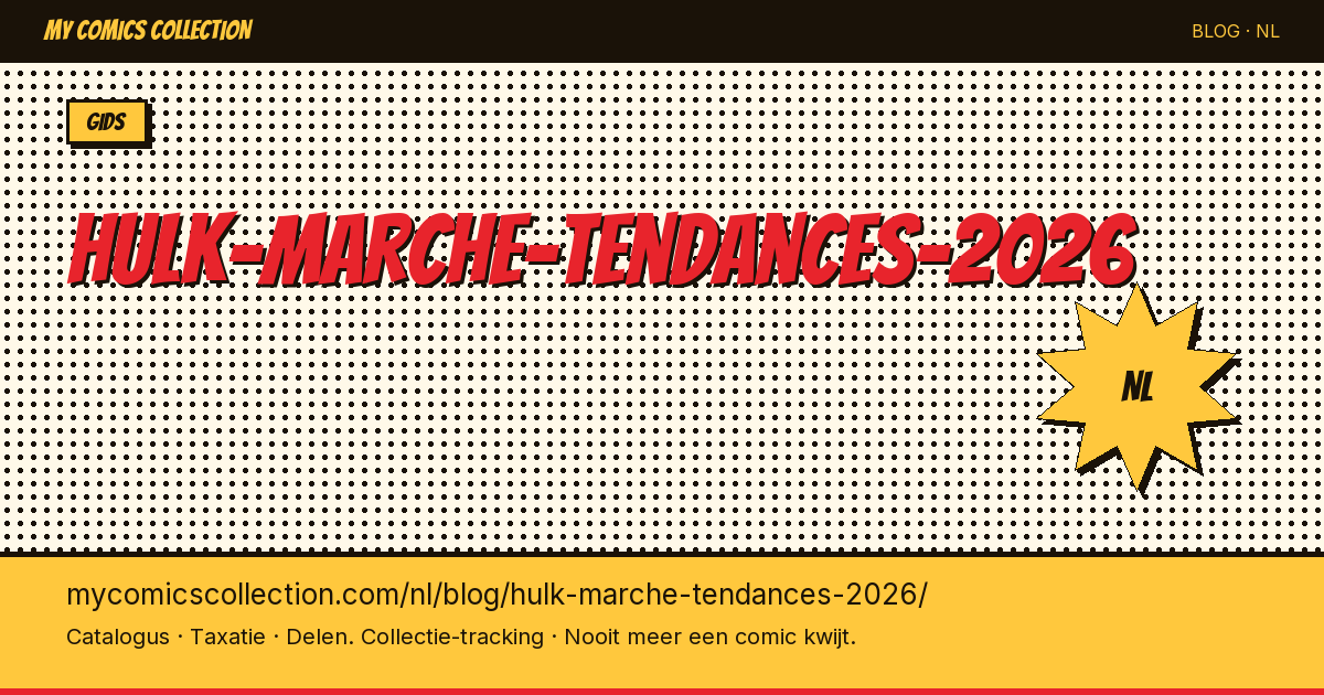 Hulk-strips: Markttrends 2026 — artikelillustratie