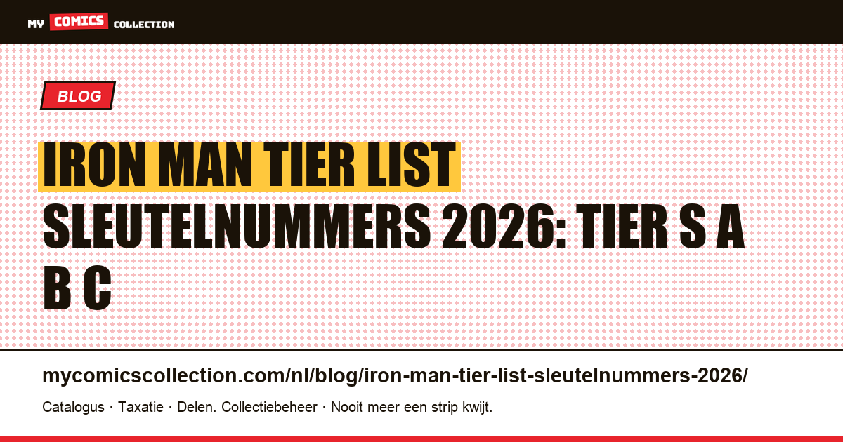 Iron Man tier list sleutelnummers 2026: Tier S A B C, artikelillustratie