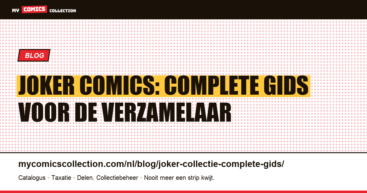 Joker: complete gids om zijn sleutelnummers te verzamelen, artikelillustratie