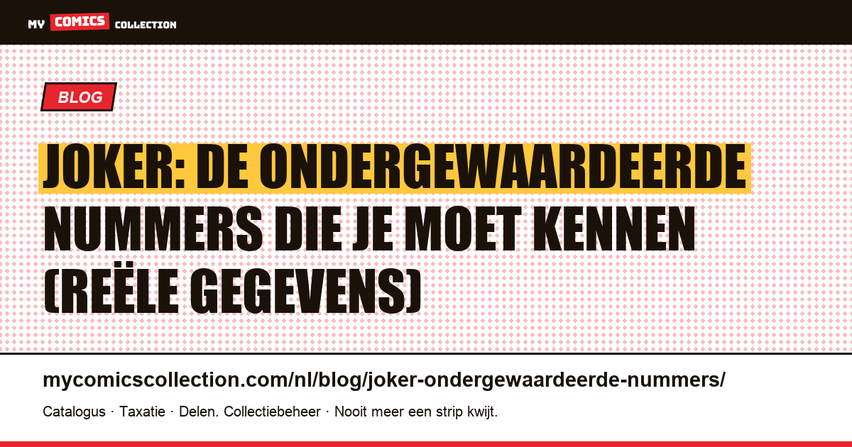 Joker: de ondergewaardeerde nummers die je moet kennen, artikelillustratie