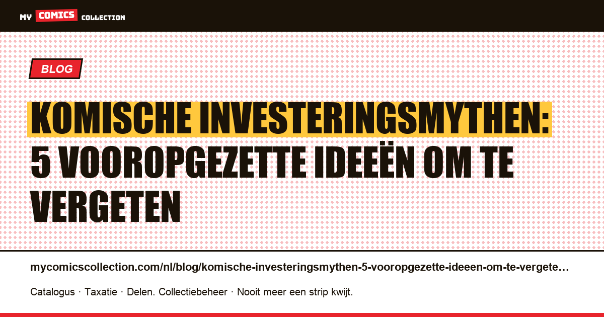 Komische investeringsmythen: 5 vooropgezette ideeën om te vergeten — artikelillustratie