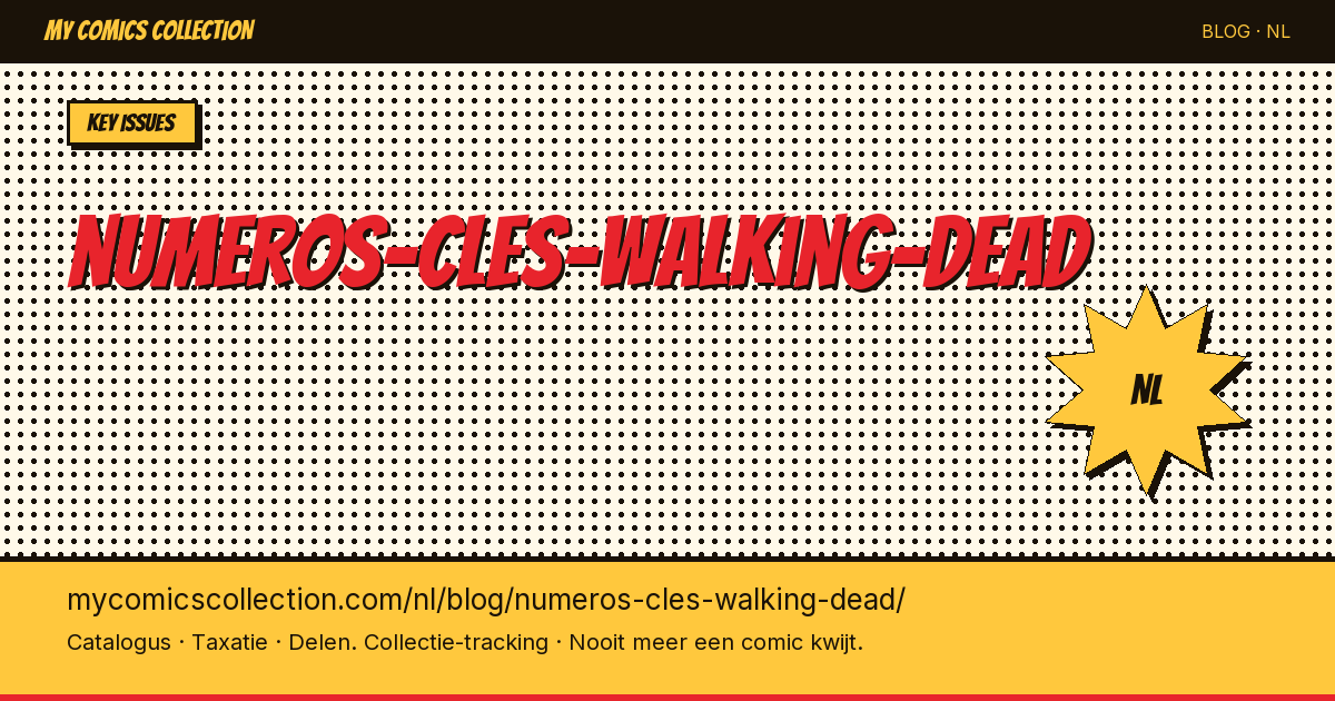 numeros-cles-walking-dead — artikel illustratie