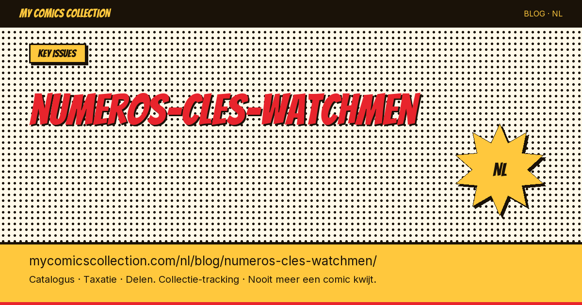 numeros-cles-watchmen — artikel illustratie