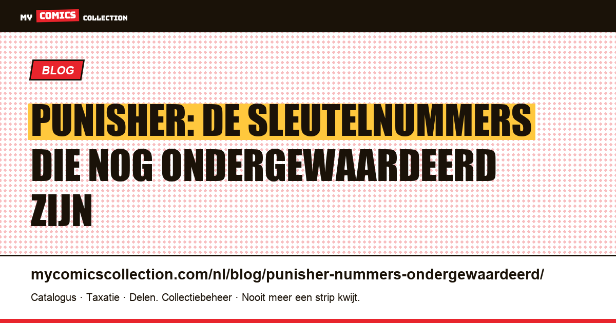 Punisher: de ondergewaardeerde nummers om nu op te jagen, artikelillustratie
