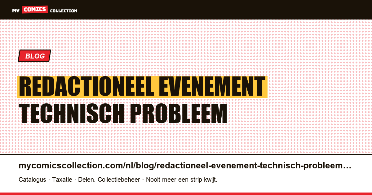 Een redactioneel evenement is een technisch probleem, vermomd als een verhaal — artikelillustratie