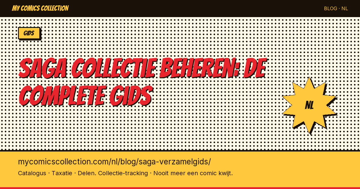 Je Saga collectie beheren: de complete gids — artikel illustratie