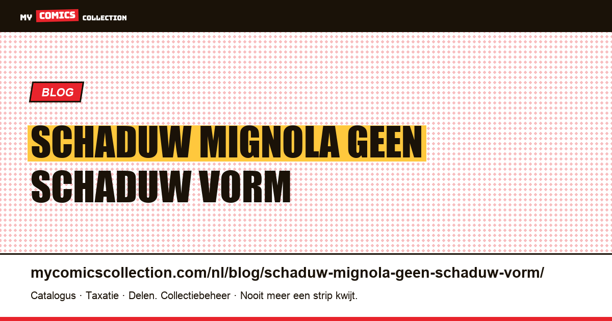 De schaduw in Mignola is geen schaduw, het is een vorm — artikelillustratie
