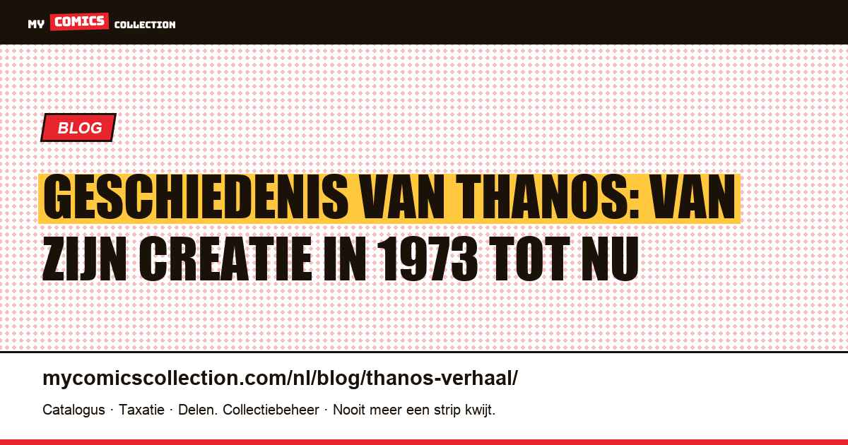 Geschiedenis van Thanos: van zijn creatie in 1973 tot nu — artikelillustratie
