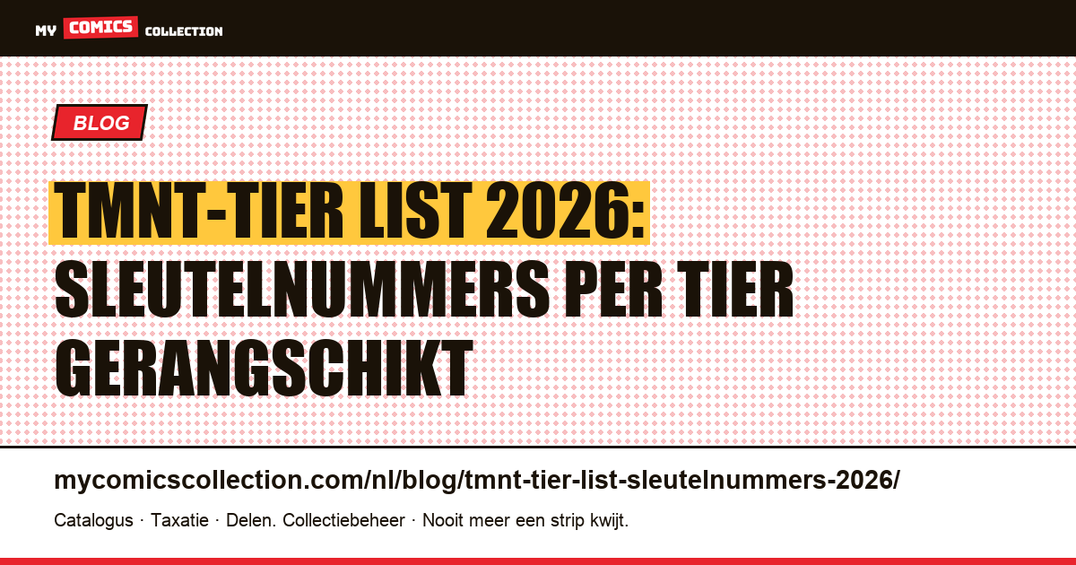 TMNT-tier list 2026: sleutelnummers van Tier S tot C, artikelillustratie