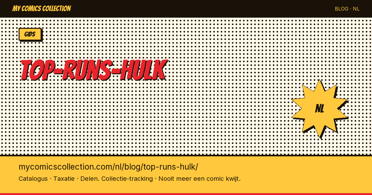 De beste Hulk-runs aller tijden — artikelillustratie