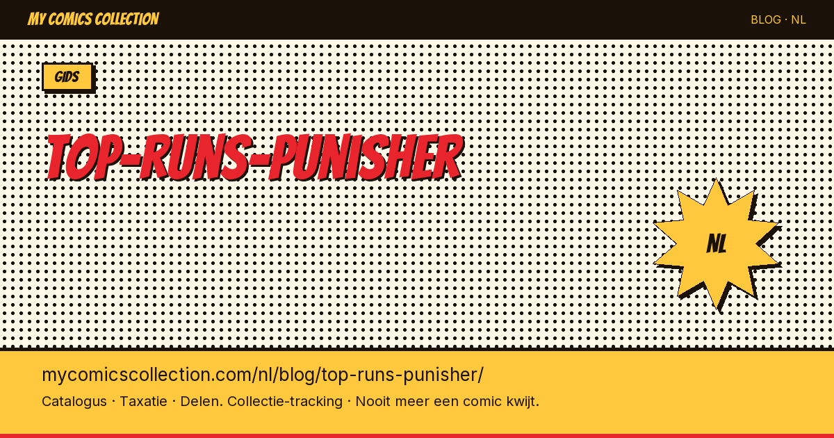 De beste Punisher runs — artikelillustratie