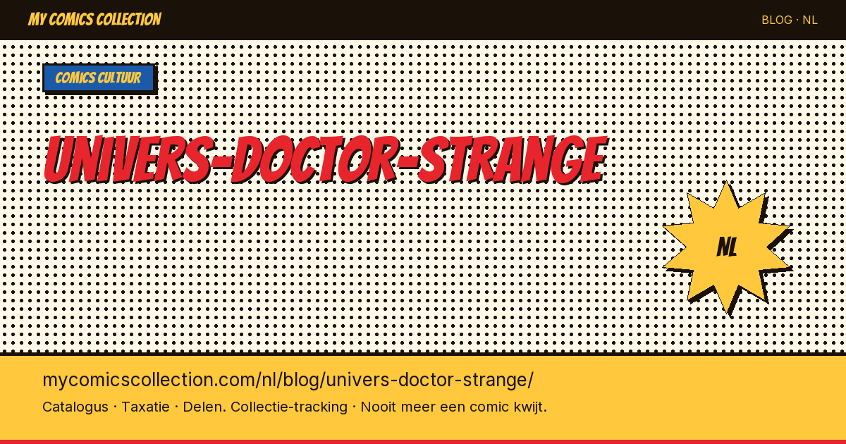 Het Doctor Strange Universum — artikelillustratie