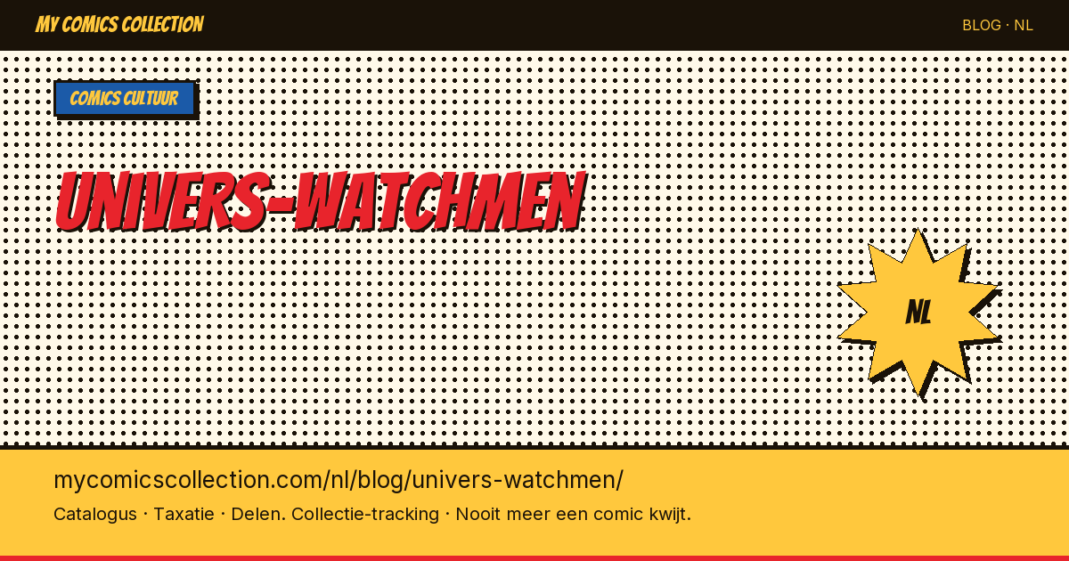 Het Watchmen Universum — artikelillustratie