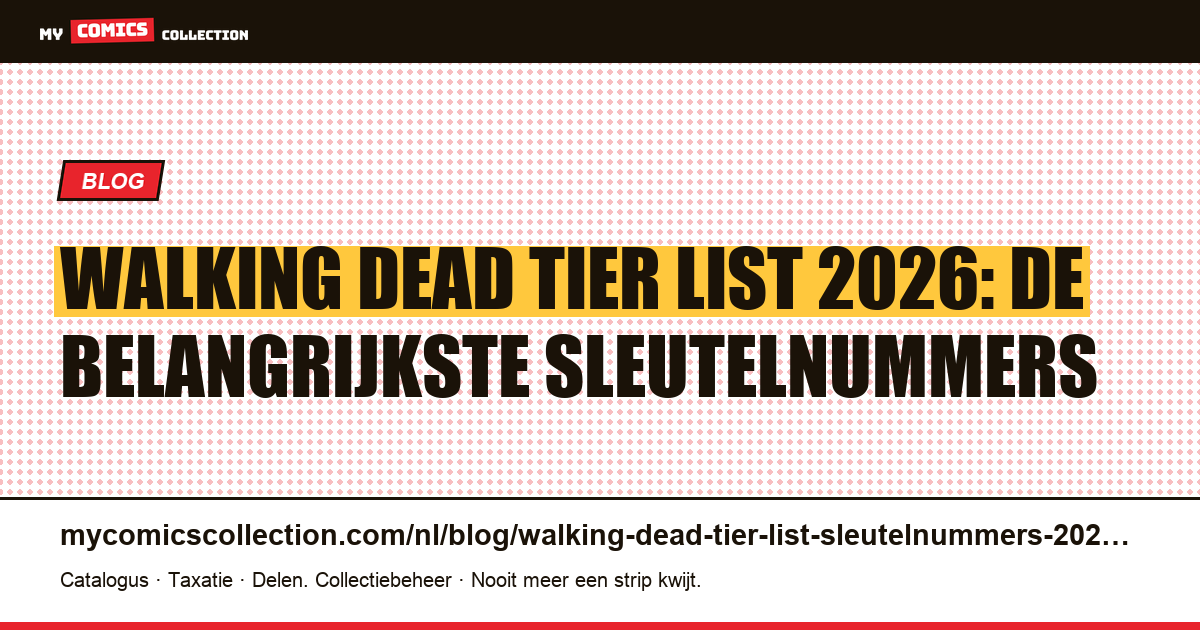 Walking Dead Tier List 2026: de belangrijkste sleutelnummers, artikelillustratie