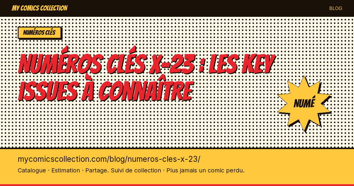 Numéros clés X 23 — illustration article