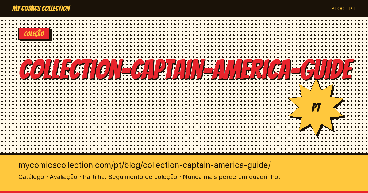 Guia da Coleção Captain America — ilustração do artigo