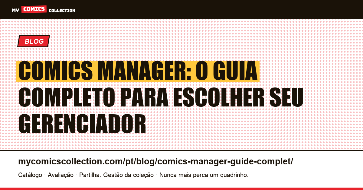 Comics Manager: o guia completo do gerenciador de quadrinhos, ilustração do artigo