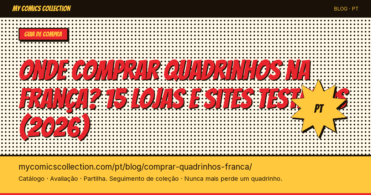 Comprar quadrinhos na França: onde encontrar os back issues? — ilustração do artigo