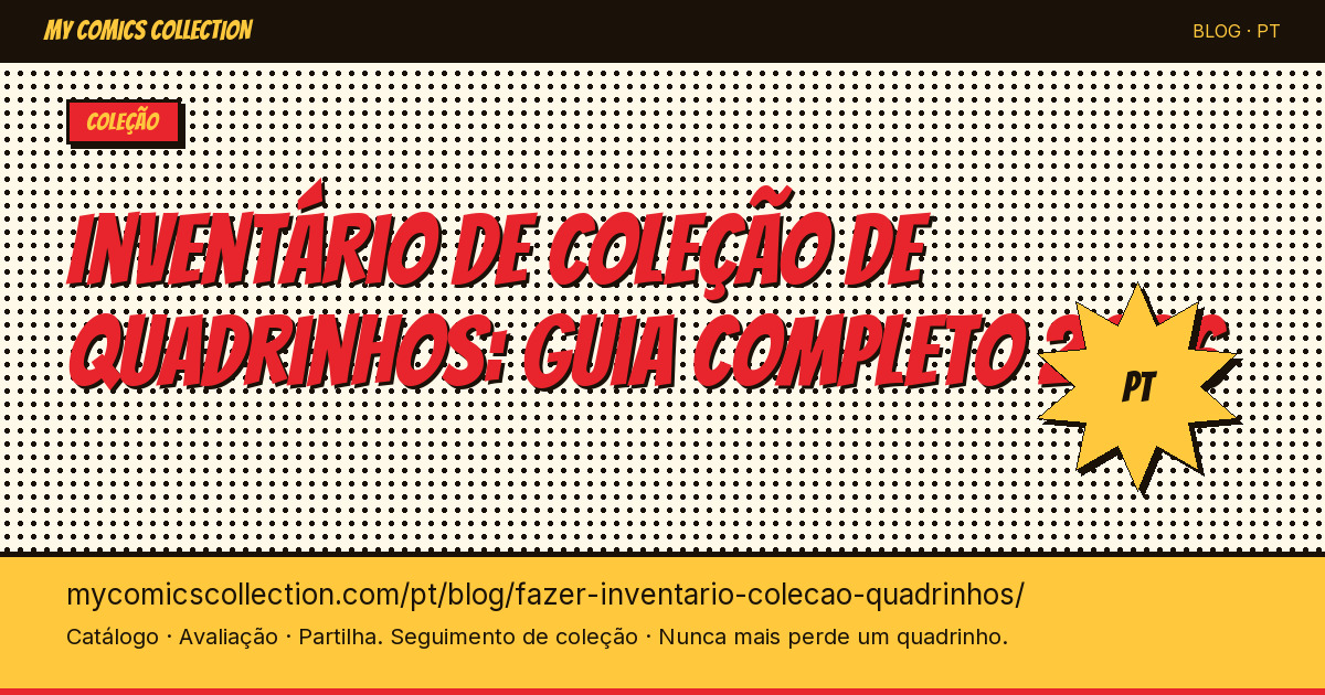 Fazer o inventário da sua coleção de quadrinhos: o método mais eficaz — ilustração do artigo