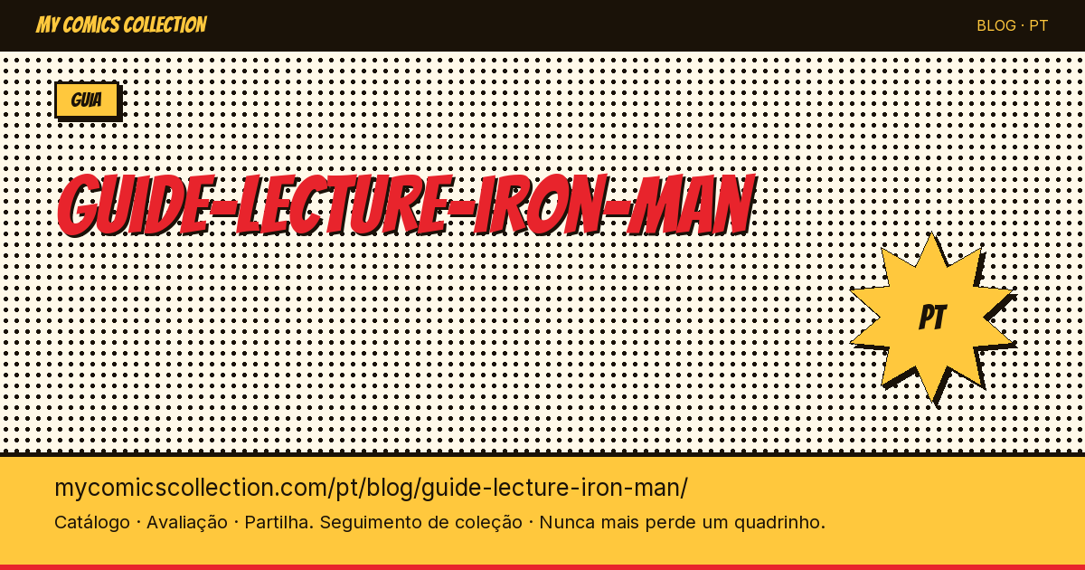 Guia de Leitura de Iron Man — ilustração do artigo