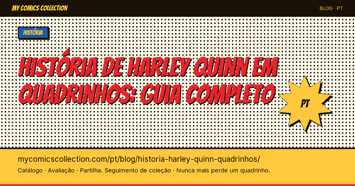 A história de Harley Quinn em quadrinhos: das origens aos dias atuais — ilustração do artigo