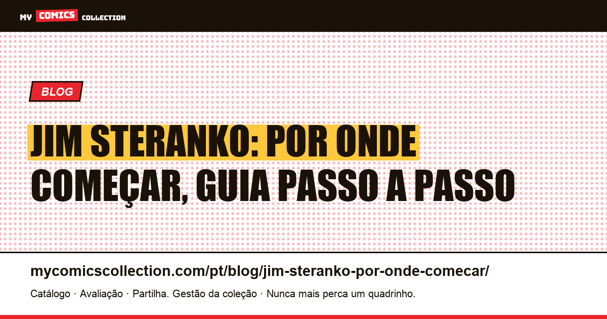 Jim Steranko: por onde começar, ilustração do artigo