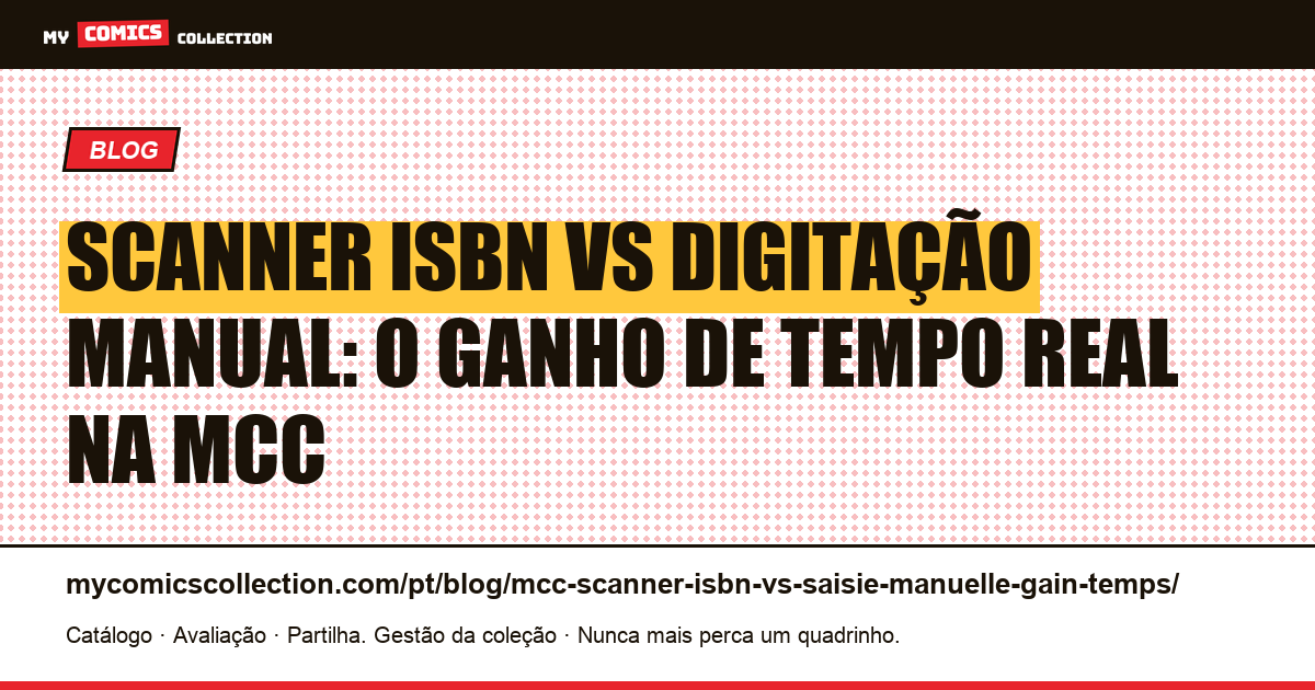Scanner ISBN vs digitação manual: qual o ganho de tempo real?, ilustração do artigo
