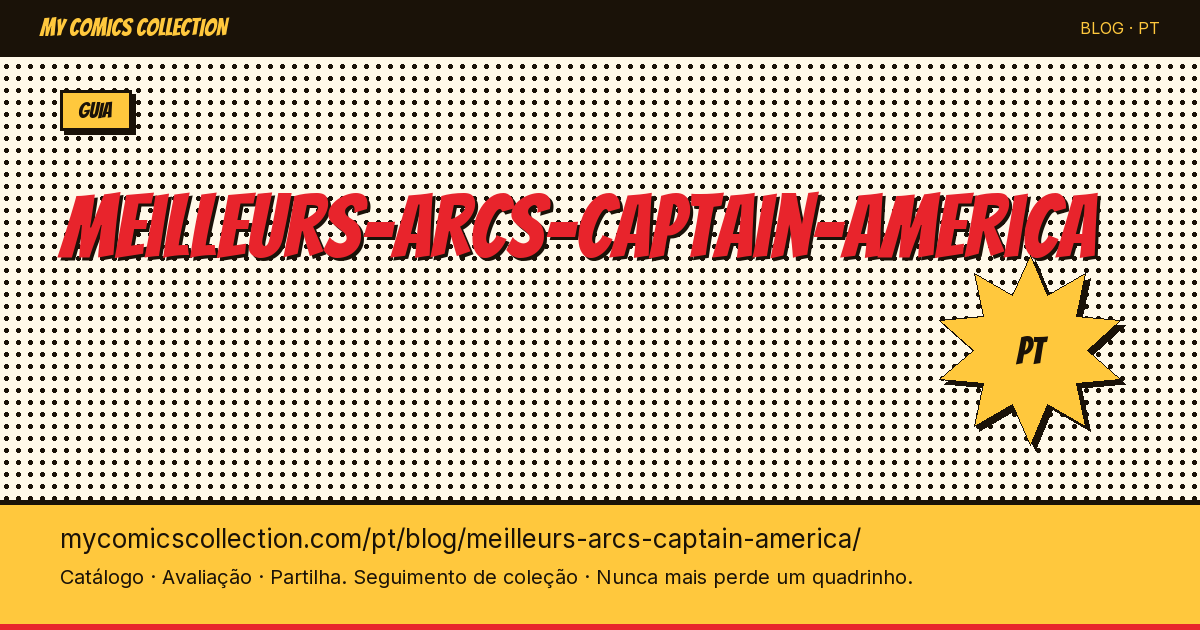 Os Melhores Arcos do Capitão América — ilustração do artigo