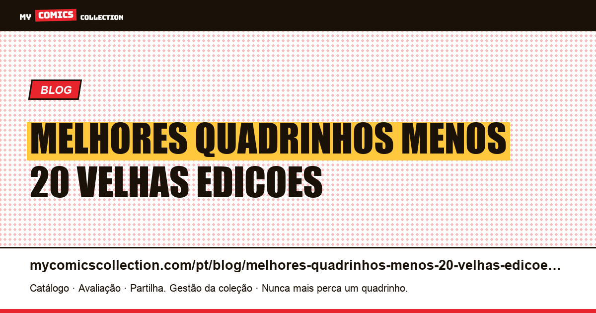 Os melhores quadrinhos por menos de 20€: velhas edições americanas entram em jogo — ilustração do artigo