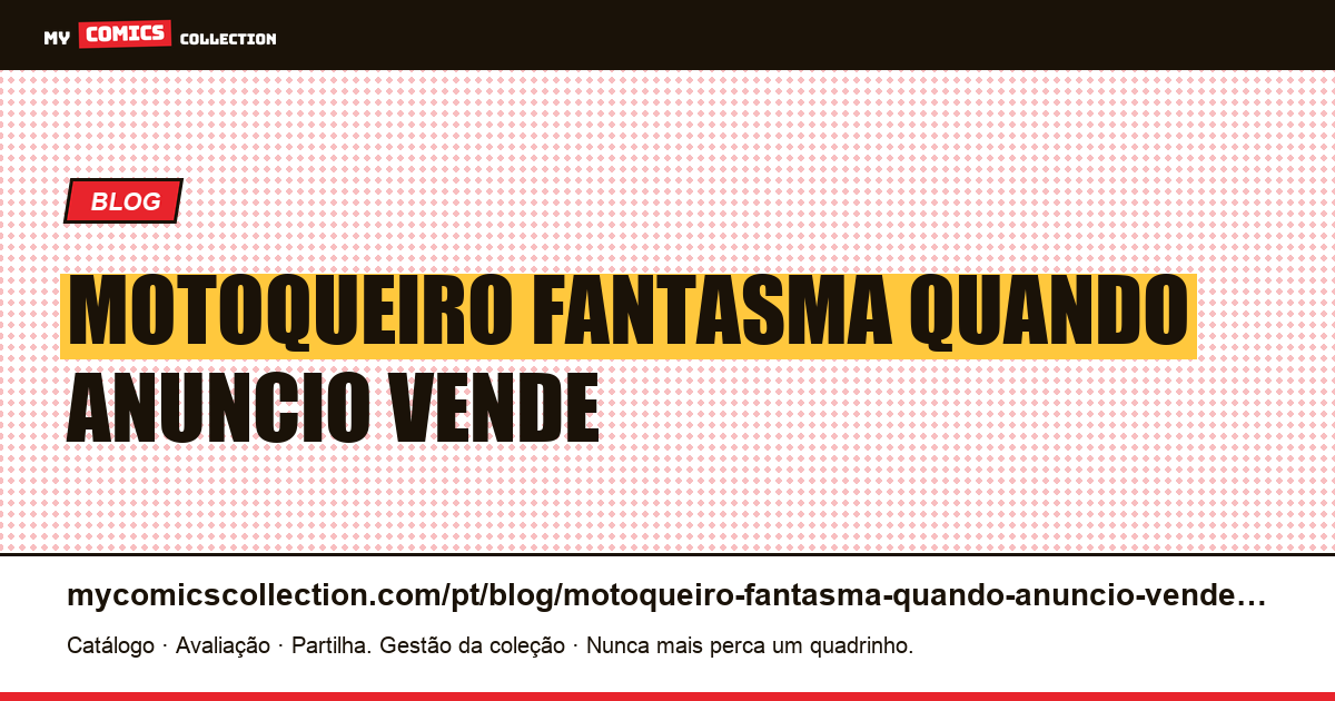 Motoqueiro Fantasma: quando um anúncio vende uma adaptação que ainda não existe — ilustração do artigo
