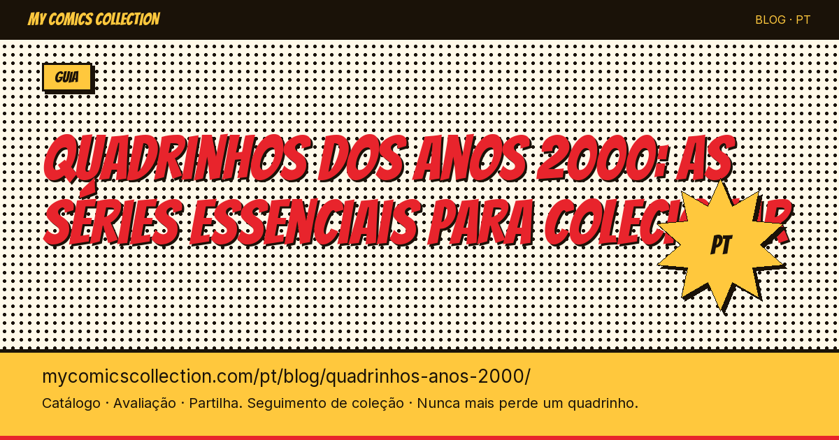 Quadrinhos dos anos 2000: as séries essenciais para colecionar — ilustração do artigo