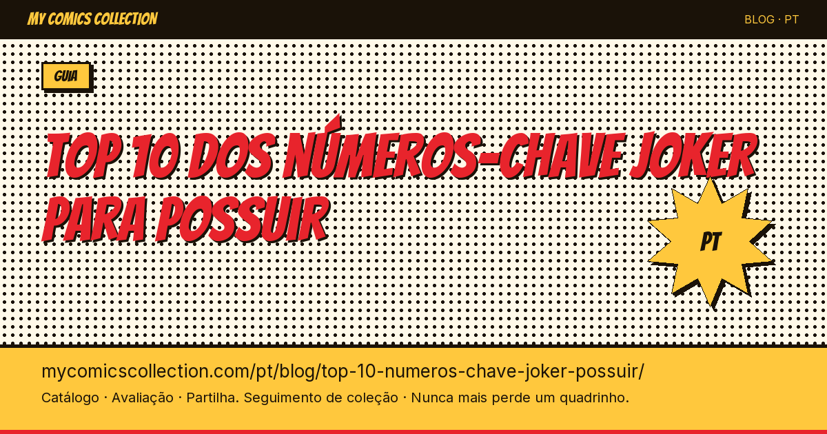 Top 10 dos números-chave Joker para possuir — ilustração do artigo