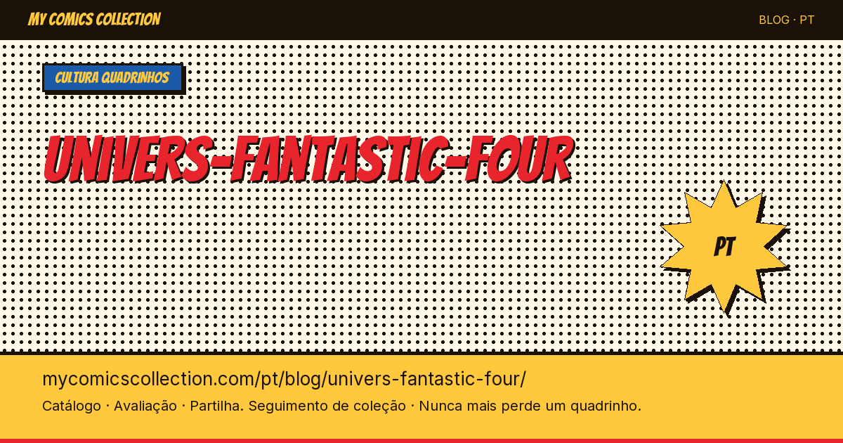 Universo dos Quatro Fantásticos — ilustração do artigo