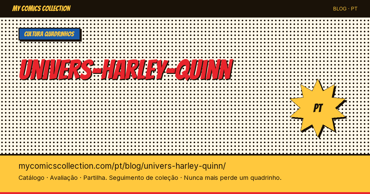 O Universo de Harley Quinn nos Quadrinhos — ilustração do artigo