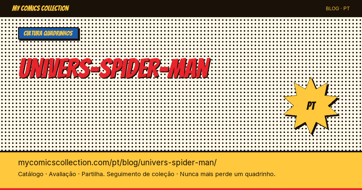 Universo Spider-Man — ilustração do artigo